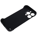 iPhone 14 Pro Max Plastik Cover Uden Sider - Sort