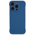 iPhone 14 Pro Max Plastik Cover Uden Sider - Mørkeblå