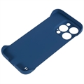 iPhone 14 Pro Max Plastik Cover Uden Sider - Mørkeblå