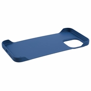 iPhone 16 Pro Plastik Cover Uden Sider - Blå