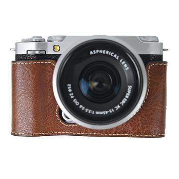 Fujifilm X-M5 Premium beskyttelsescover - Kaffe