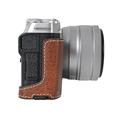 Fujifilm X-M5 Premium beskyttelsescover - Kaffe