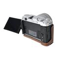 Fujifilm X-M5 Premium beskyttelsescover - Kaffe