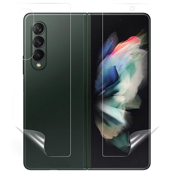 Full Cover Samsung Galaxy Z Fold3 5G TPU Beskyttelsesfilm Sæt - Klar