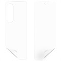 Full Cover Samsung Galaxy Z Fold3 5G TPU Beskyttelsesfilm Sæt - Klar