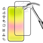 Huawei Pura 90 Pro Skærmbeskyttelse Hærdet Glas - Full Fit - 9H - Sort kant