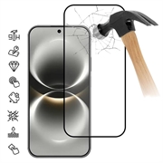 Huawei nova 15 Max Skærmbeskyttelse Hærdet Glas - Full Fit - 9H - Sort kant