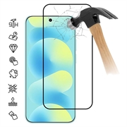 Huawei nova 16 Skærmbeskyttelse Hærdet Glas - Full Fit - 9H - Sort kant