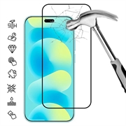 Huawei nova 16 Ultra Skærmbeskyttelse Hærdet Glas - Full Fit - 9H - Sort kant