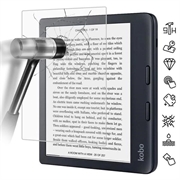 Kobo Libra 2 Full Cover Skærmbeskyttelse Hærdet Glas - 9H - Gennemsigtig