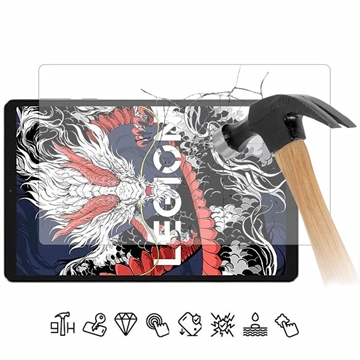 Lenovo Legion Y700 (2025) Full Cover Skærmbeskyttelse Hærdet Glas - 9H - Gennemsigtig