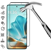 Motorola Edge 60 Fusion/Edge 60/60 Pro Skærmbeskyttelse Hærdet Glas - 9H - Full Fit - Sort Kant