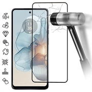 Motorola Moto G24 Power Skærmbeskyttelse Hærdet Glas - 9H - Full Fit - Sort Kant