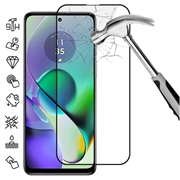 Motorola Moto G54 Skærmbeskyttelse Hærdet Glas - 9H - Full Fit - Sort Kant