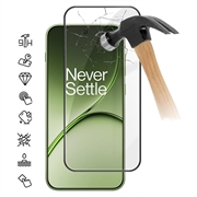 OnePlus 15T Skærmbeskyttelse Hærdet Glas - Full Fit - 9H - Sort kant