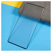 Oppo Reno10 Full Cover Skærmbeskyttelse Hærdet Glas - 9H - Sort Kant