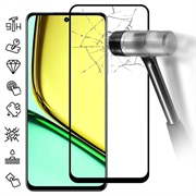 Realme C67 Skærmbeskyttelse Hærdet Glas - Full Fit - Sort Kant