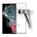 Full Cover Samsung Galaxy S23 Ultra 5G Hærdet glas skærmbeskyttelse - Sort