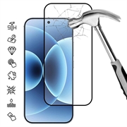 Xiaomi 17T Skærmbeskyttelse Hærdet Glas - Full Fit - 9H - Sort kant