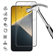 Xiaomi Poco X8 Skærmbeskyttelse Hærdet Glas - Full Fit - 9H - Sort kant