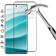 Xiaomi Redmi Note 14 Pro/14 Pro 5G/Poco X7 Skærmbeskyttelse Hærdet Glas - 9H - Full Fit - Sort Kant