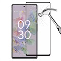 Full Cover Google Pixel 6a Hærdet glas skærmbeskyttelse - 9H, 0.3mm - Sort