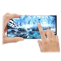 Full Cover Samsung Galaxy S22 Ultra 5G Skærmbeskyttelse Hærdet Glas - Sort