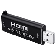 Full HD 1080p HDMI til USB Video Capture Card