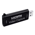 Full HD 1080p HDMI til USB Video Capture Card