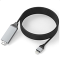 Full HD Lightning til HDMI AV Adapter - iPhone, iPad, iPod - Sort