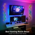 G01 Smart sekskantede RGB LED-vægpaneler med styring via Tuya- og Smart Life-appen - 15 stk.