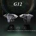 G12 1Pair Metal Game Trigger til mobiltelefon gaming venstre / højre knap håndtag greb