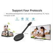 G13B WIFI TV Dongle til iPhone/Android - 2.4G - Streaming til dit TV - Sort