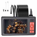 G60 industrielt boreskop/endoskop - 10m kabel, 5.5mm kamera, 4.3" IPS-skærm - sort