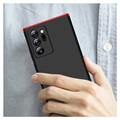 GKK Aftageligt Samsung Galaxy Note20 Ultra Cover - Rød / Sort
