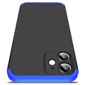 GKK Aftageligt iPhone 12 Cover - Blå / Sort
