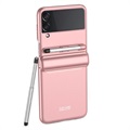 GKK Samsung Galaxy Z Flip3 5G Hybrid Cover med Stylus Pen - Pink