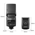 GODOX TT560 II 433MHz kamerablitz til Canon, Nikon, Sony - sort