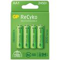 GP ReCyko 2500 Genopladelige AA-batterier 2450mAh - 4 stk.