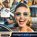 GS13 Smart Glasses med AI-oversættelse, Bluetooth-opkald/musik