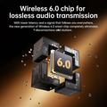 GT36 Bluetooth 6.0-lydtransmitter til fly - dobbelt 3.5mm-stik - understøtter 2 hovedtelefoner