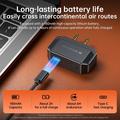 GT36 Bluetooth 6.0-lydtransmitter til fly - dobbelt 3.5mm-stik - understøtter 2 hovedtelefoner