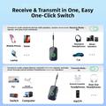 GT91 2-i-1 lydsender/modtager - 3.5mm-stik, Bluetooth 6.0
