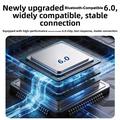 GT91 2-i-1 lydsender/modtager - 3.5mm-stik, Bluetooth 6.0