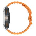 GT99 2-i-1 sports-smartwatch med trådløse øretelefoner - sølv / orange