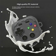 Samsung Galaxy Buds 4/4 Pro-etui i gaming-controller-stil med karabinhage og rengøringsværktøj - grå