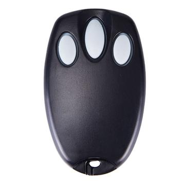 Garageportåbner Fjernbetjening - 3 Knapper, 100m Rækkevidde, Kompatibel med MR & MT Motorer - grå