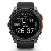 Garmin Fenix 8 Sports Smartwatch - 51mm - Sort / Skifergrå