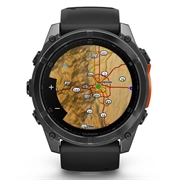 Garmin Fenix 8 Sports Smartwatch - 51mm - Sort / Skifergrå