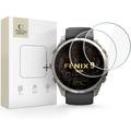 Garmin Fenix 9 Pro Tech-Protect Glass Fit+ Skærmbeskyttelse Hærdet Glas - 51mm - 2 stk. - Klar
